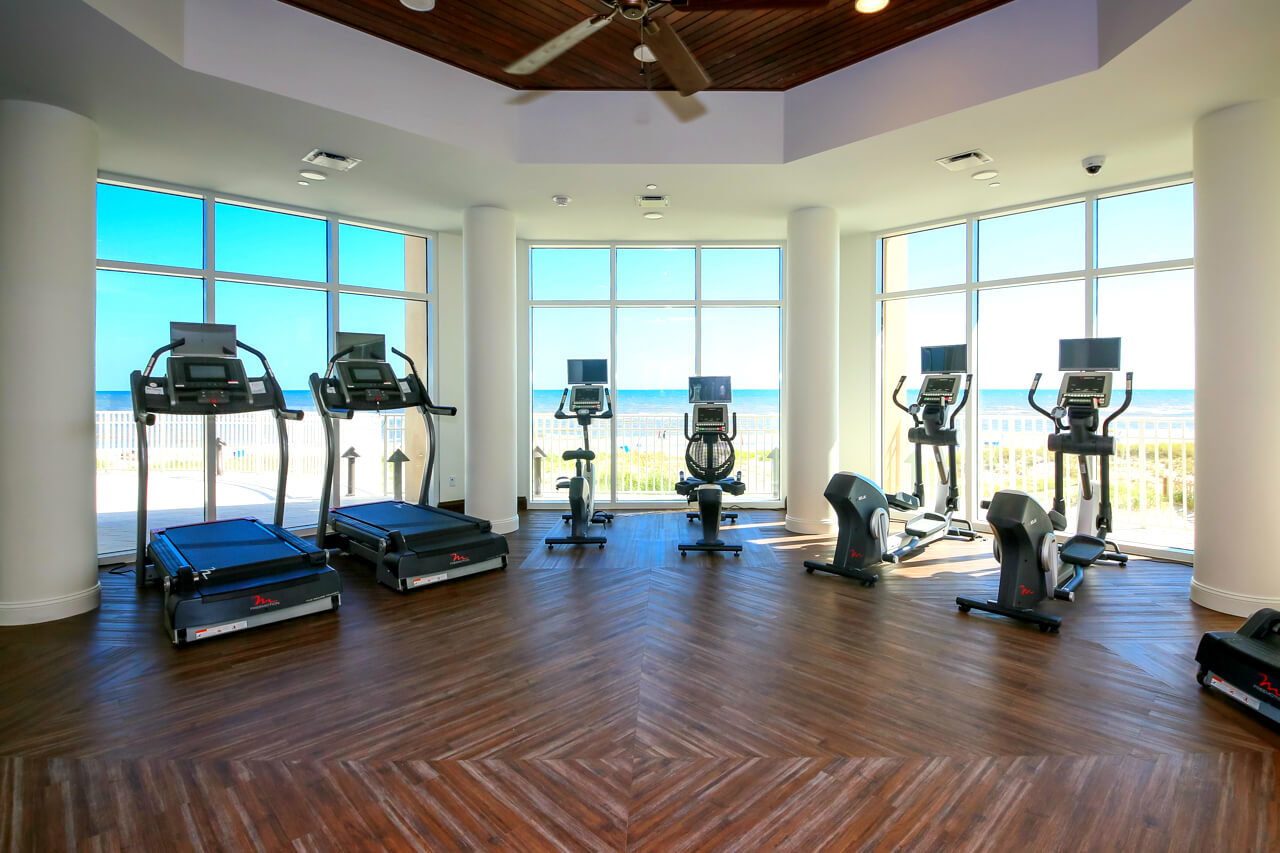 Work out with a beach view at Vista Del Mar in Perdido Key